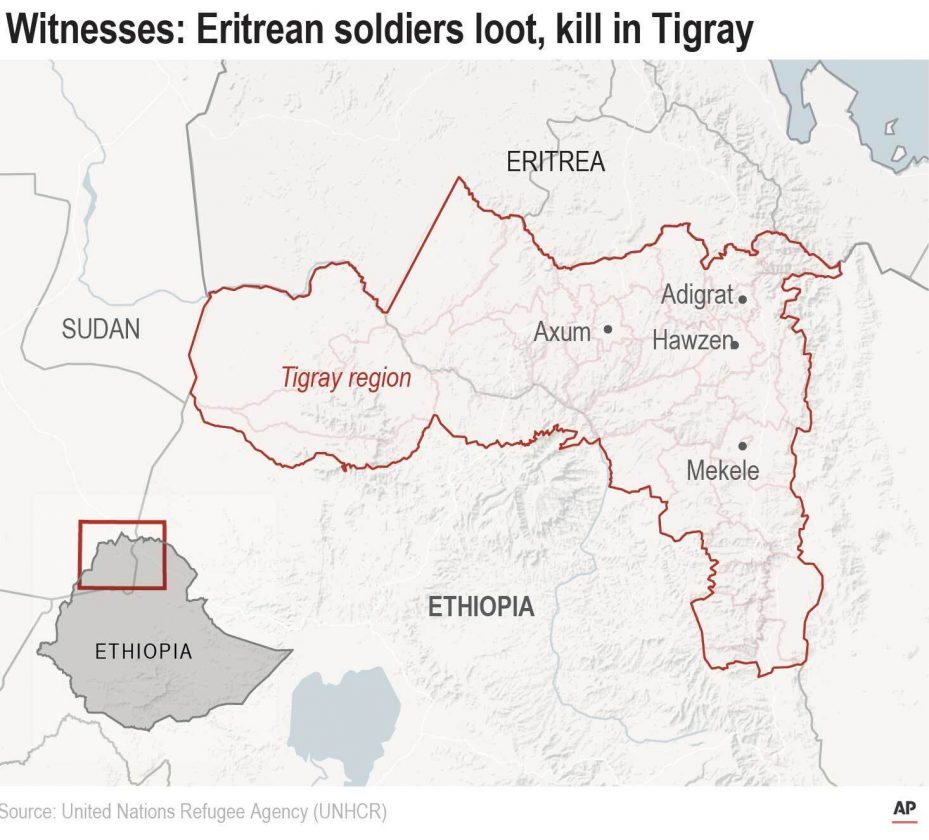 US urges Ethiopia's PM to allow 'immediate' help to Tigray | News, Sports, Jobs - Vimarsana News